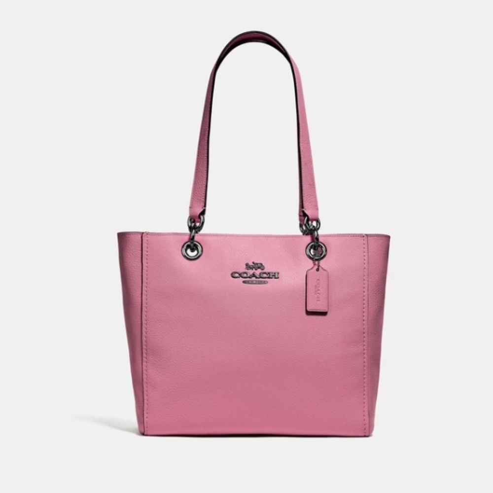 Coach tote purse, pink leather, NWT 💕💕
